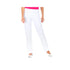 Manu - Pantalon PC Blanc - Mixte - Ceinture élastique - Sans poche My Blouse 