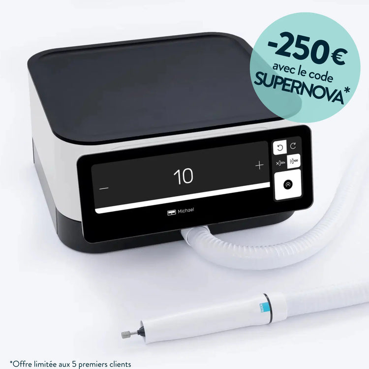 Micromoteur à aspiration Podolog Nova Pro - 40 000 tr/min - Ruck Ruck 