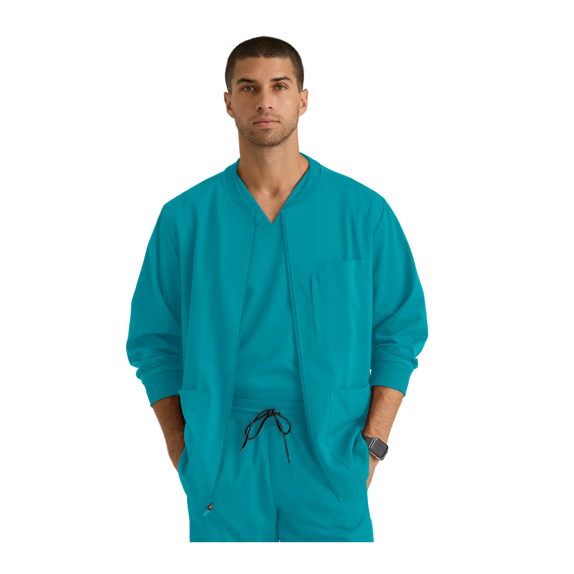 Mio - Round neck medical jacket - Men - Grey’s Anatomy Stretch Grey’s Anatomy 