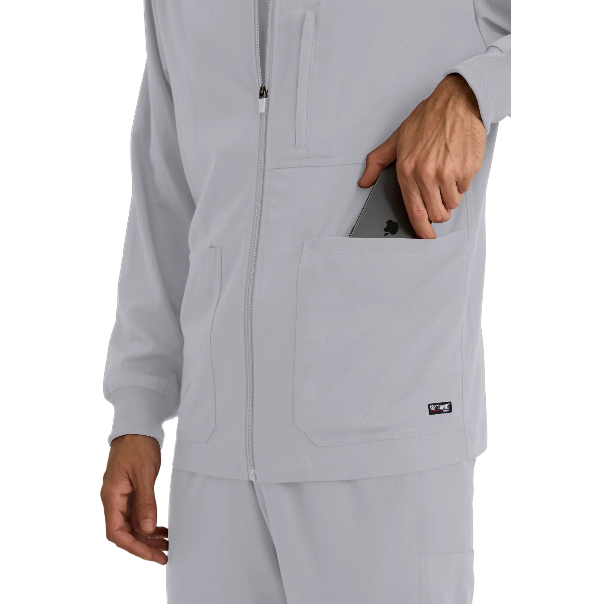 Mio - Round neck medical jacket - Men - Grey’s Anatomy Stretch Grey’s Anatomy 