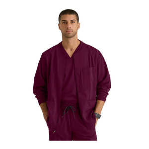 Mio - Round neck medical jacket - Men - Grey’s Anatomy Stretch Grey’s Anatomy 
