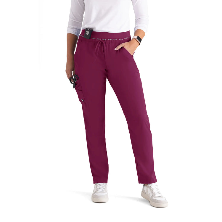 Nairobi - Pantalon médical confort - Femme - Grey’s Anatomy Stretch Grey’s Anatomy  Bordeaux / XL