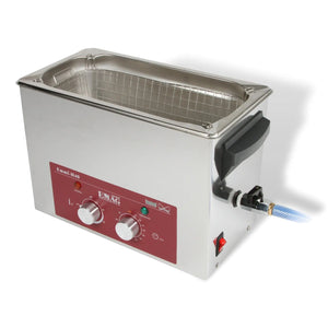 Nettoyeur à ultrasons tout en inox 4L - Emmi-H40 avec robinet de vidange - My Podologie