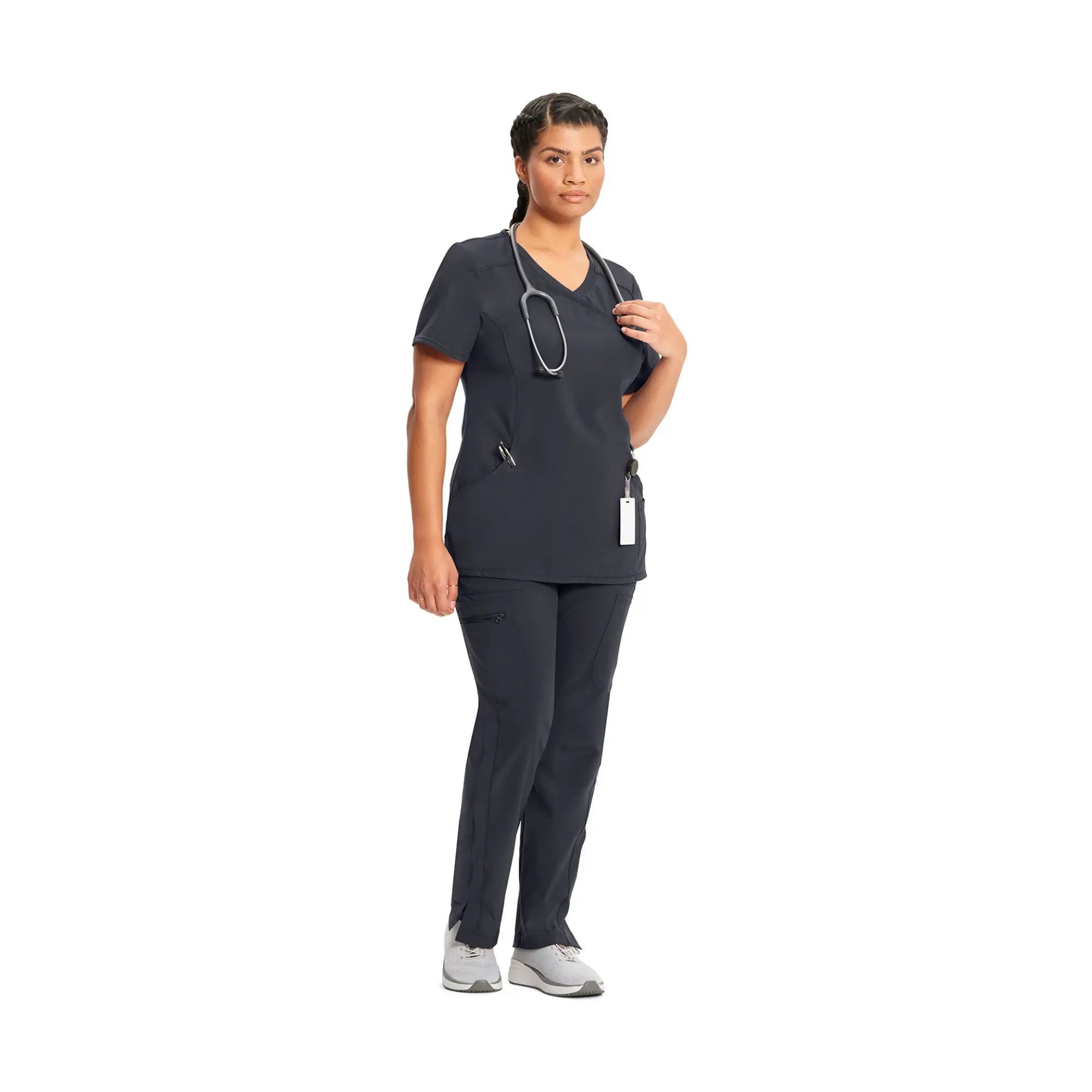 Ondres - Tunique médicale - Cache-coeur - 66 cm - Femme -  Cherokee - Couleur 1 Cherokee Medical Uniforms 