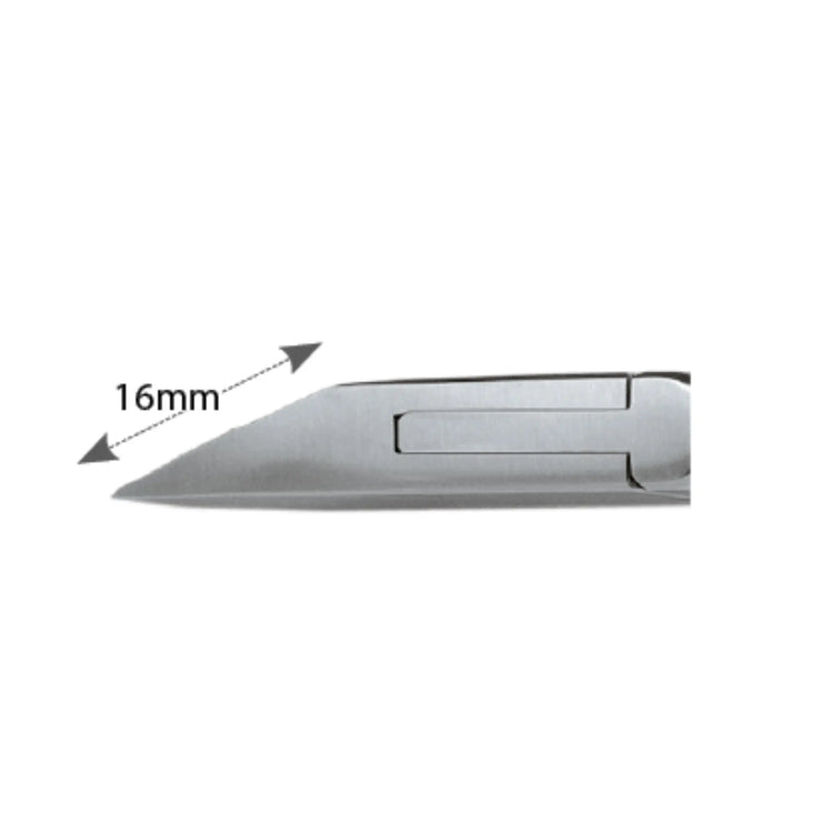 Pince à ongles - Coupe droite - Mors fins - 13 cm - Aesculap - HF479R