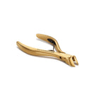 Szczypce do paznokci - Nacięcie wklęsłe 20 mm - 14 cm - Ruck Gold-Edition - Ruck