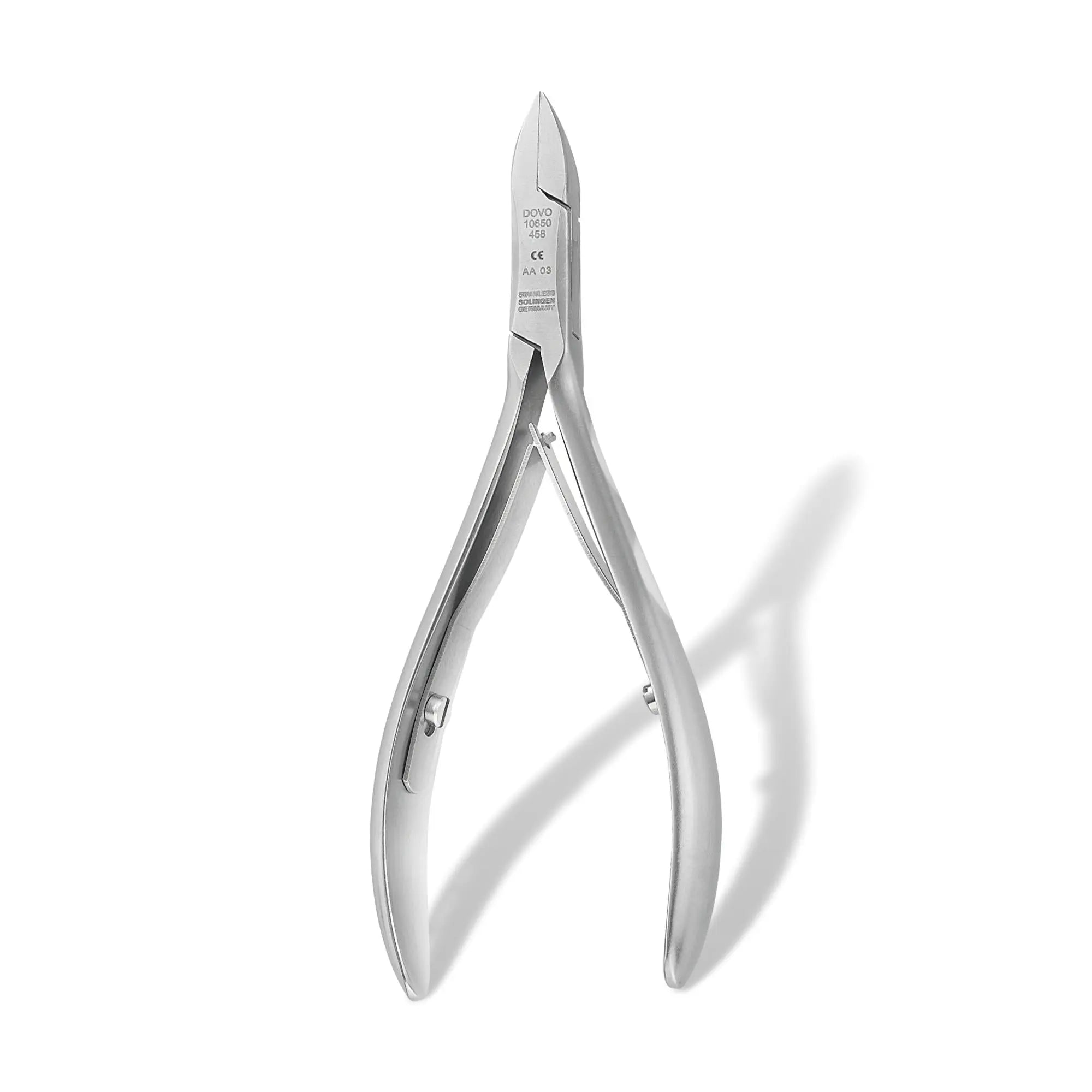 Pince à ongles - Coupe droite - Mors plats et fins - 10,5 cm - Dovo - My Podologie