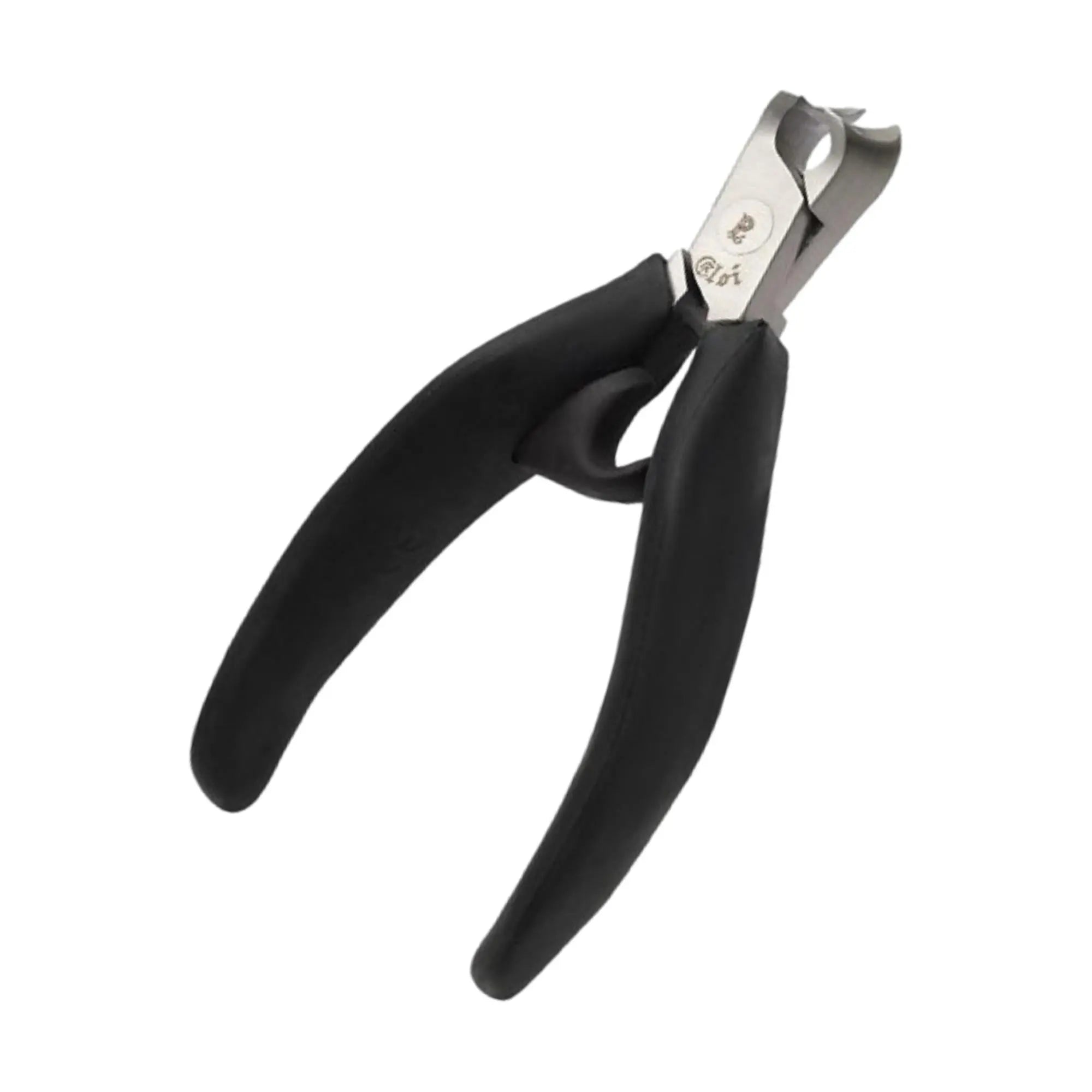 Pince à ongles ergonomique - Noire - Coupe concave - 13 cm - Inox - Akori - My Podologie