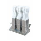 Empty Podorape display stand for 12 pedicure rasps