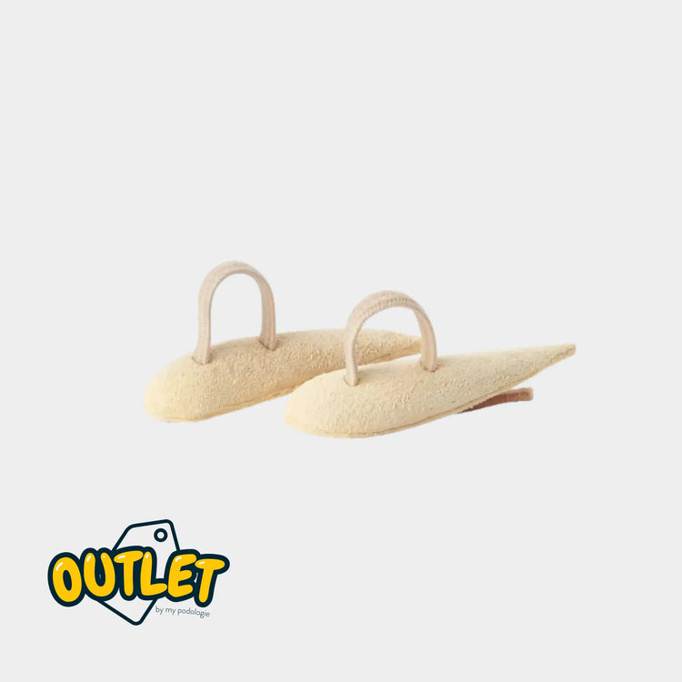 Protection pour orteils - Rembourrage en mousse souple recouvert de cuir  - 2 pièces - Ruck // Destockage Ruck 