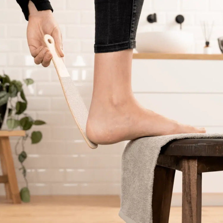 Double-sided beech wood grater - 180/100 grain - 27 cm - Ruck Ruck 