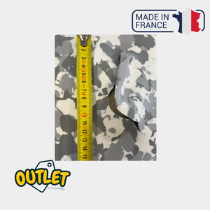 Recouvrement PE EVA - Shore 30 - 2mm - 1035 x 1030 mm - Army Gris // Défaut My Podologie 