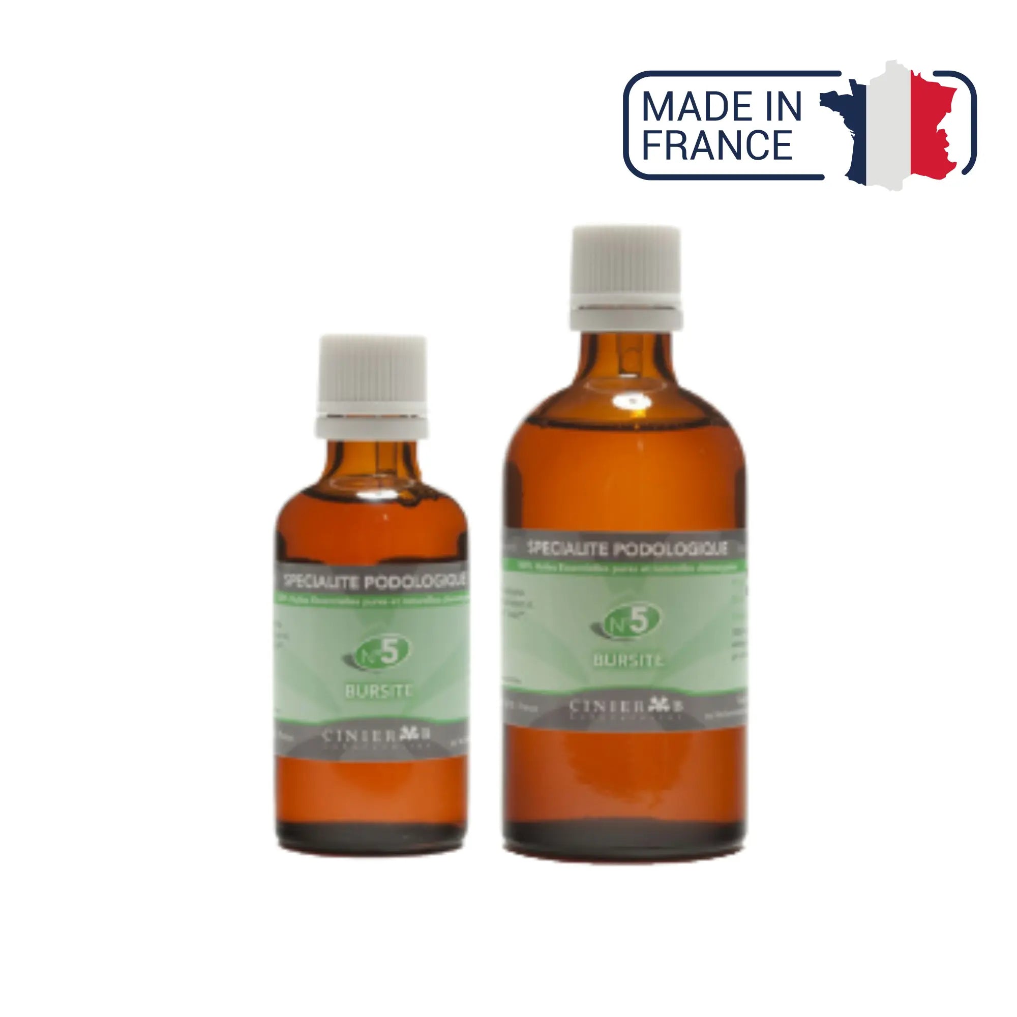 Spécialité N°5 Bursite - 2 contenances - Huile 100% HE - Laboratoires Cinier B Laboratoires Cinier B