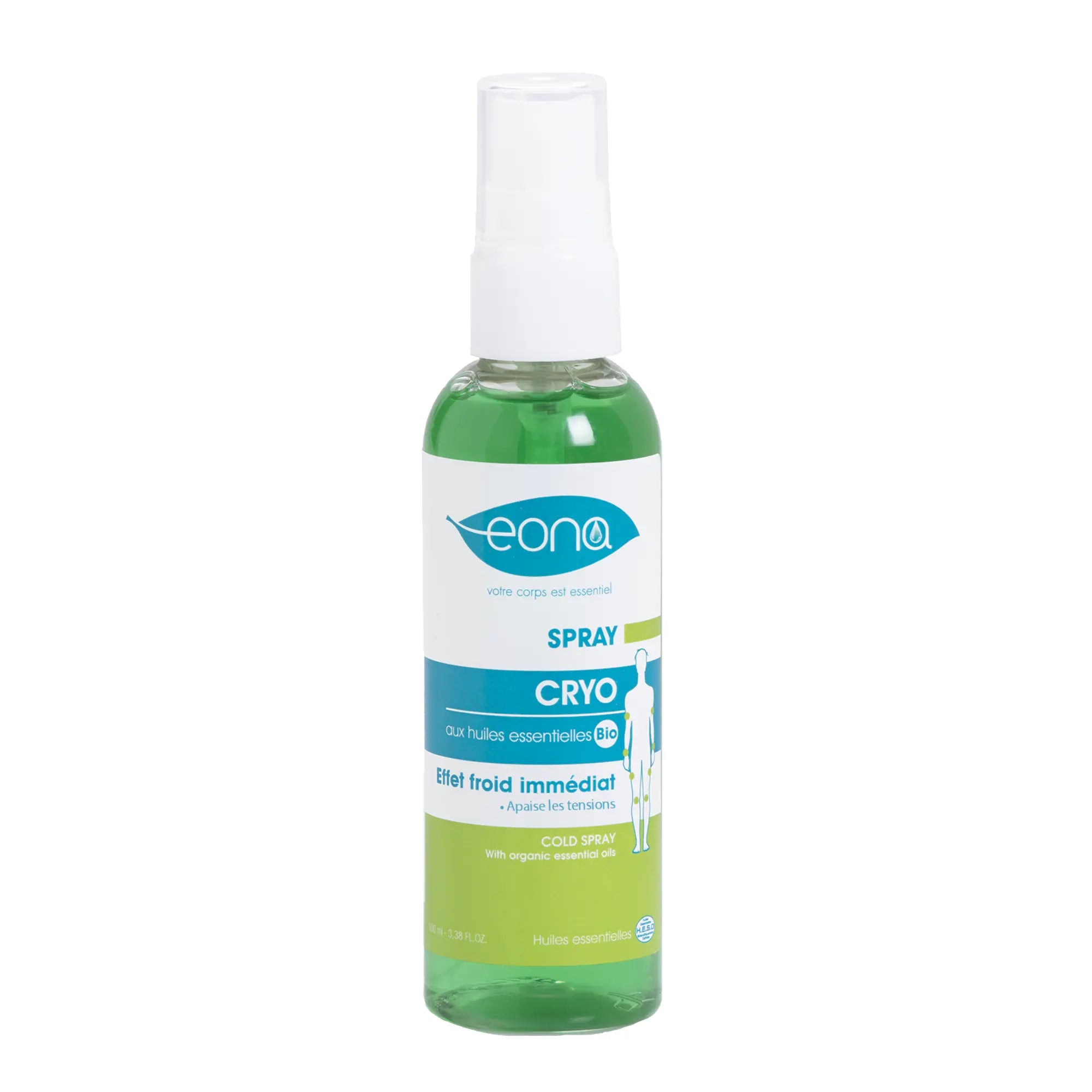 Spray Cryo - Apaise les tensions - Effet froid - Eona - My Podologie