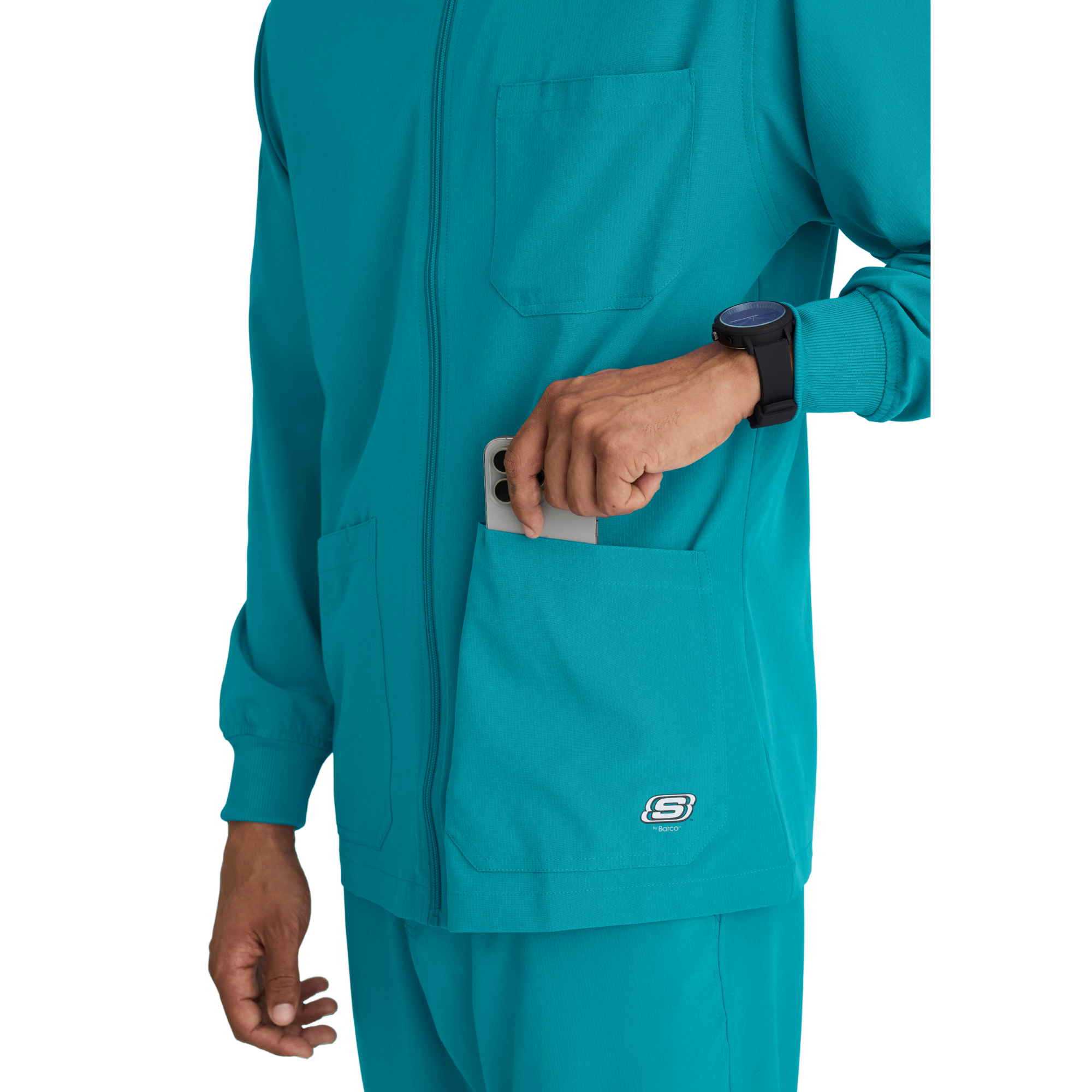 Structure Warm-Up - Veste médical - Homme - Skechers SKECHERS 