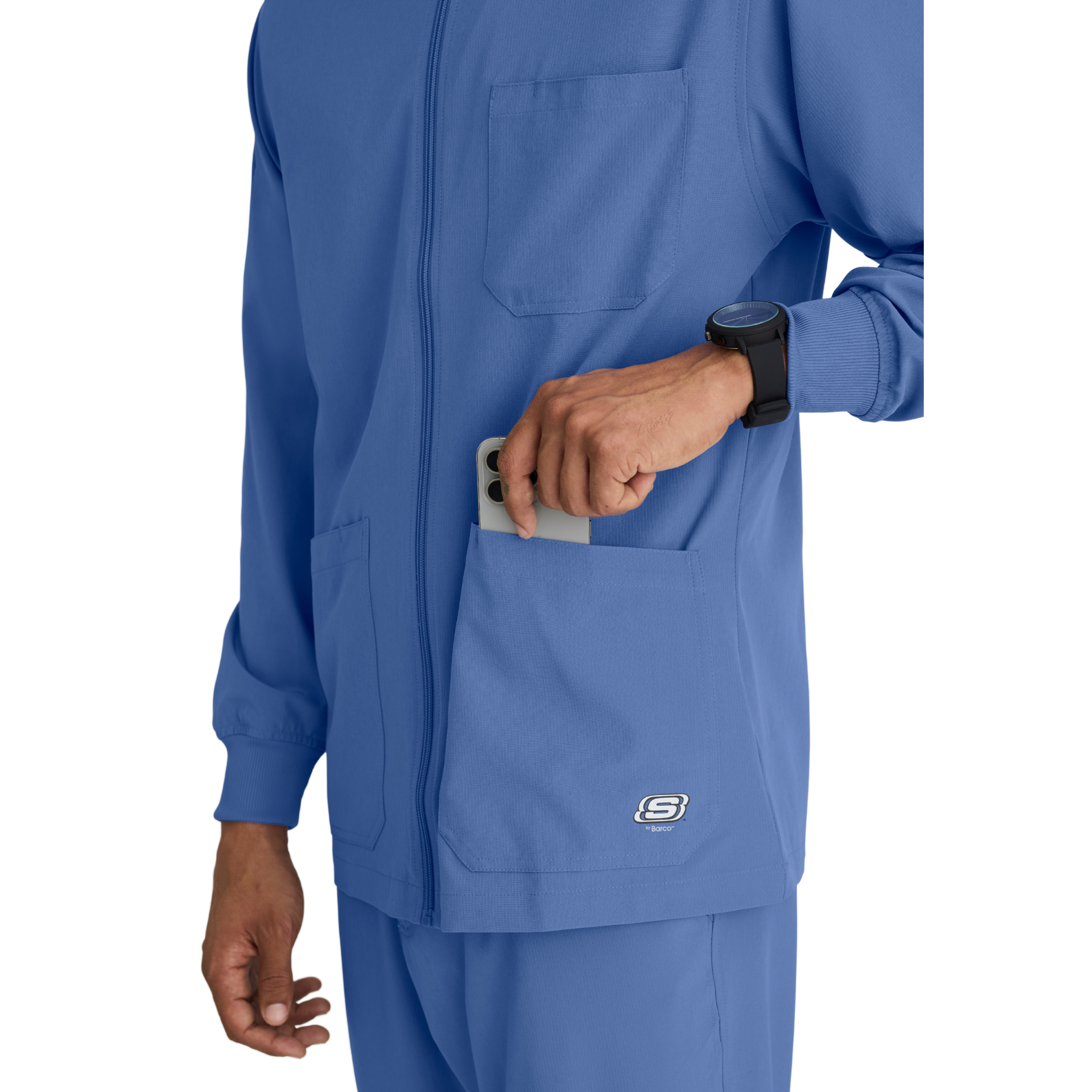 Structure Warm-Up - Veste médical - Homme - Skechers SKECHERS 