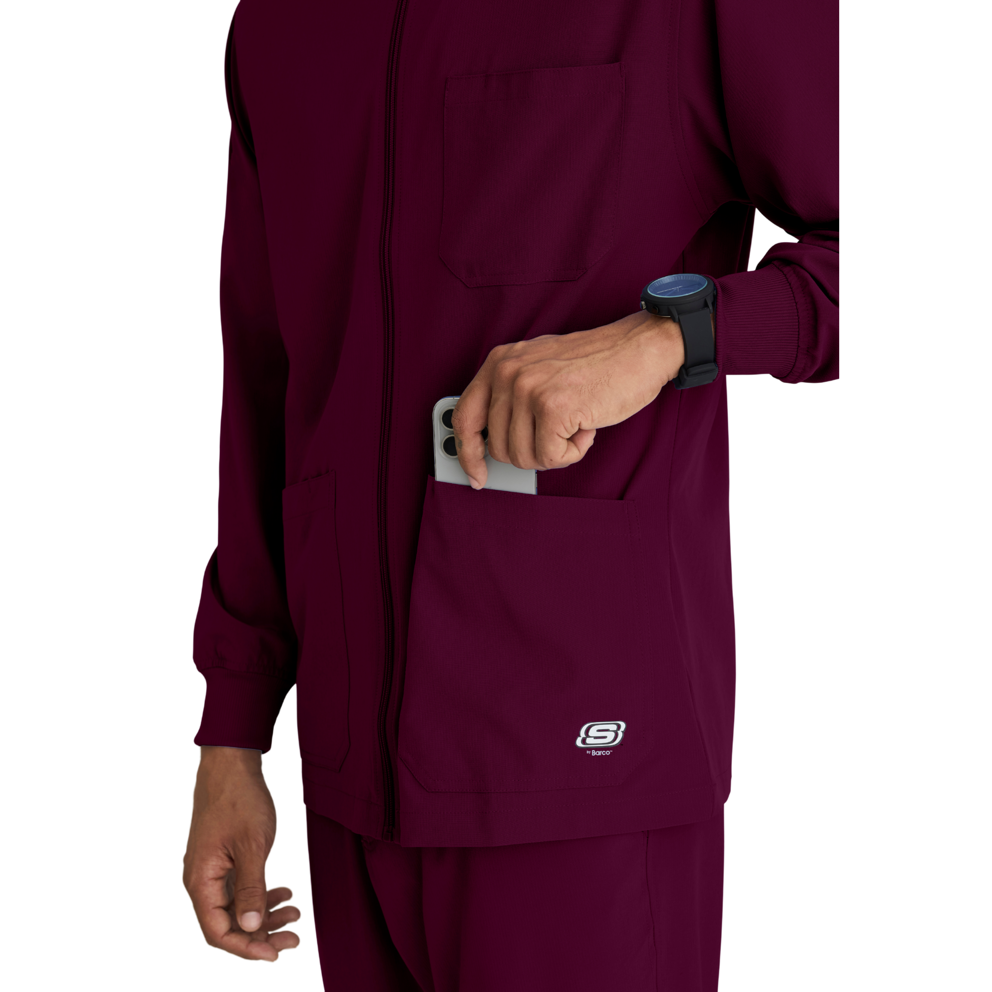 Structure Warm-Up - Veste médical - Homme - Skechers SKECHERS 