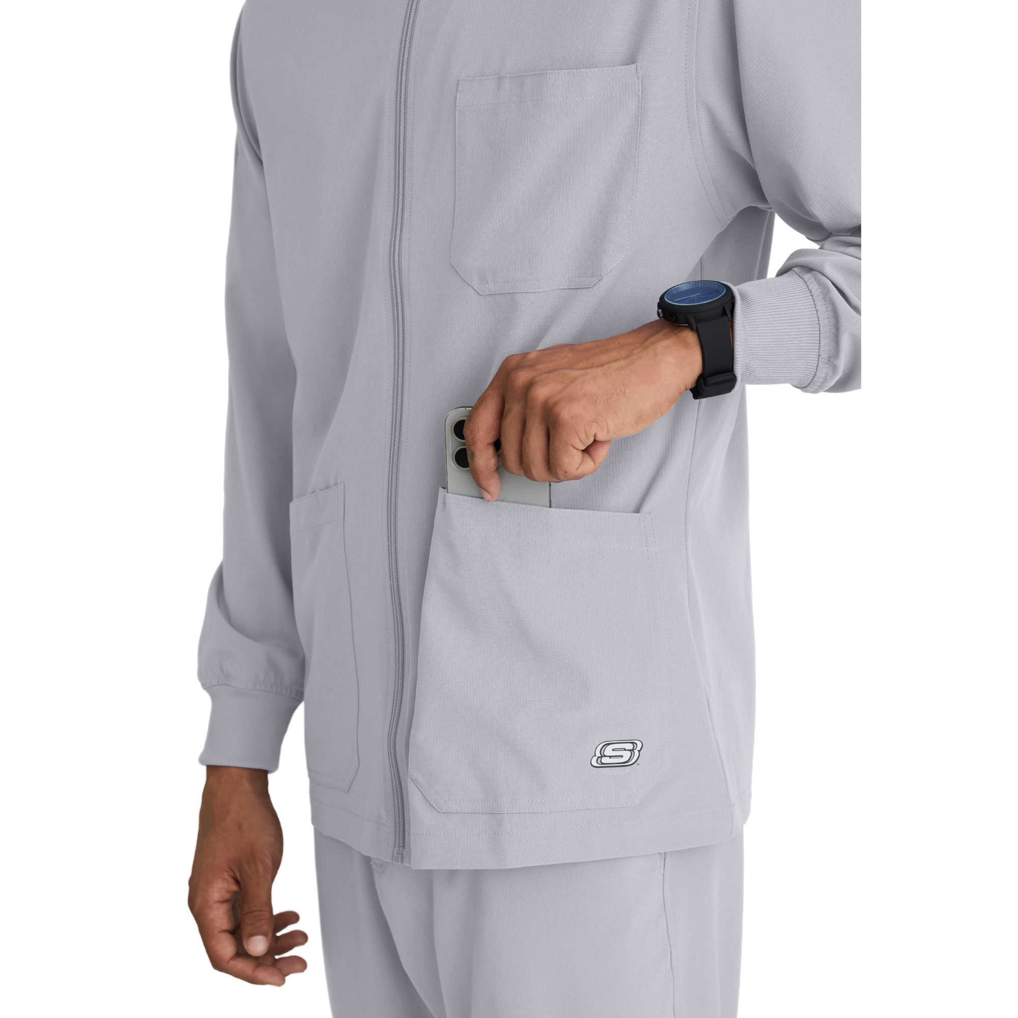 Structure Warm-Up - Veste médical - Homme - Skechers SKECHERS 
