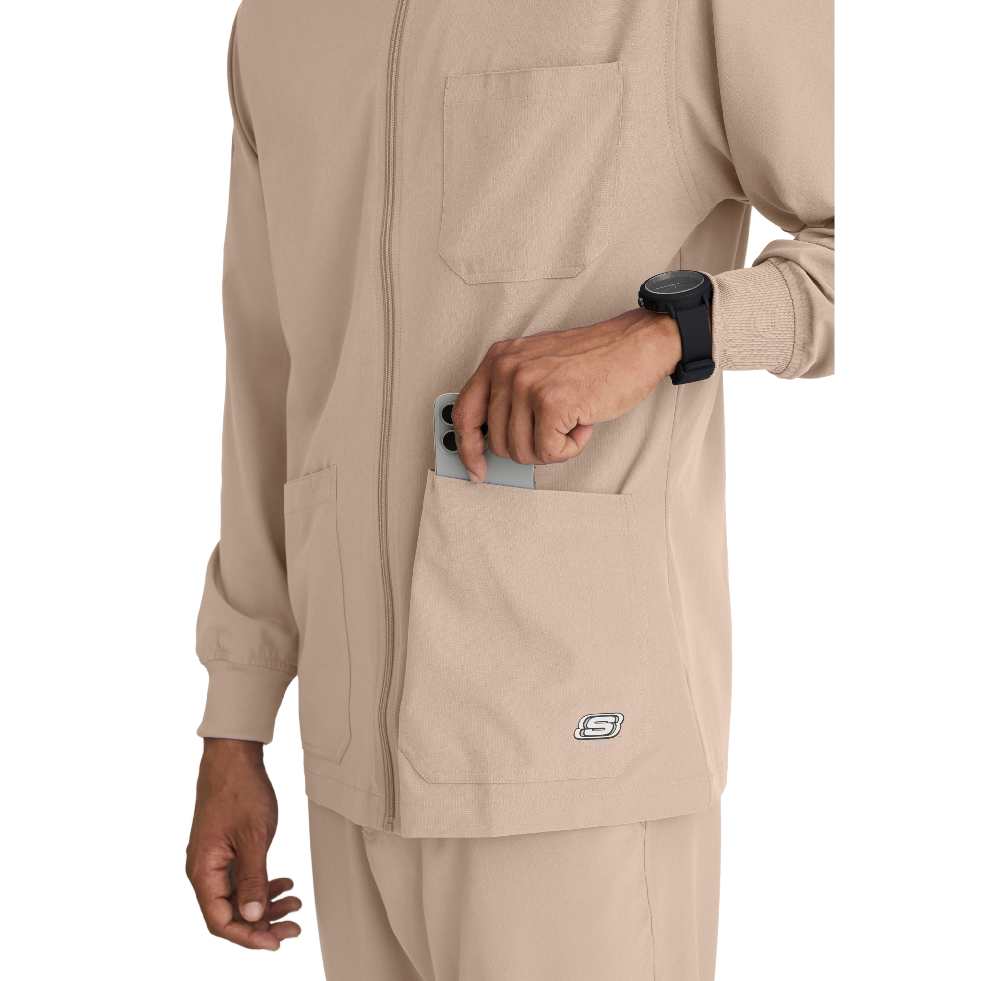 Structure Warm-Up - Veste médical - Homme - Skechers SKECHERS 