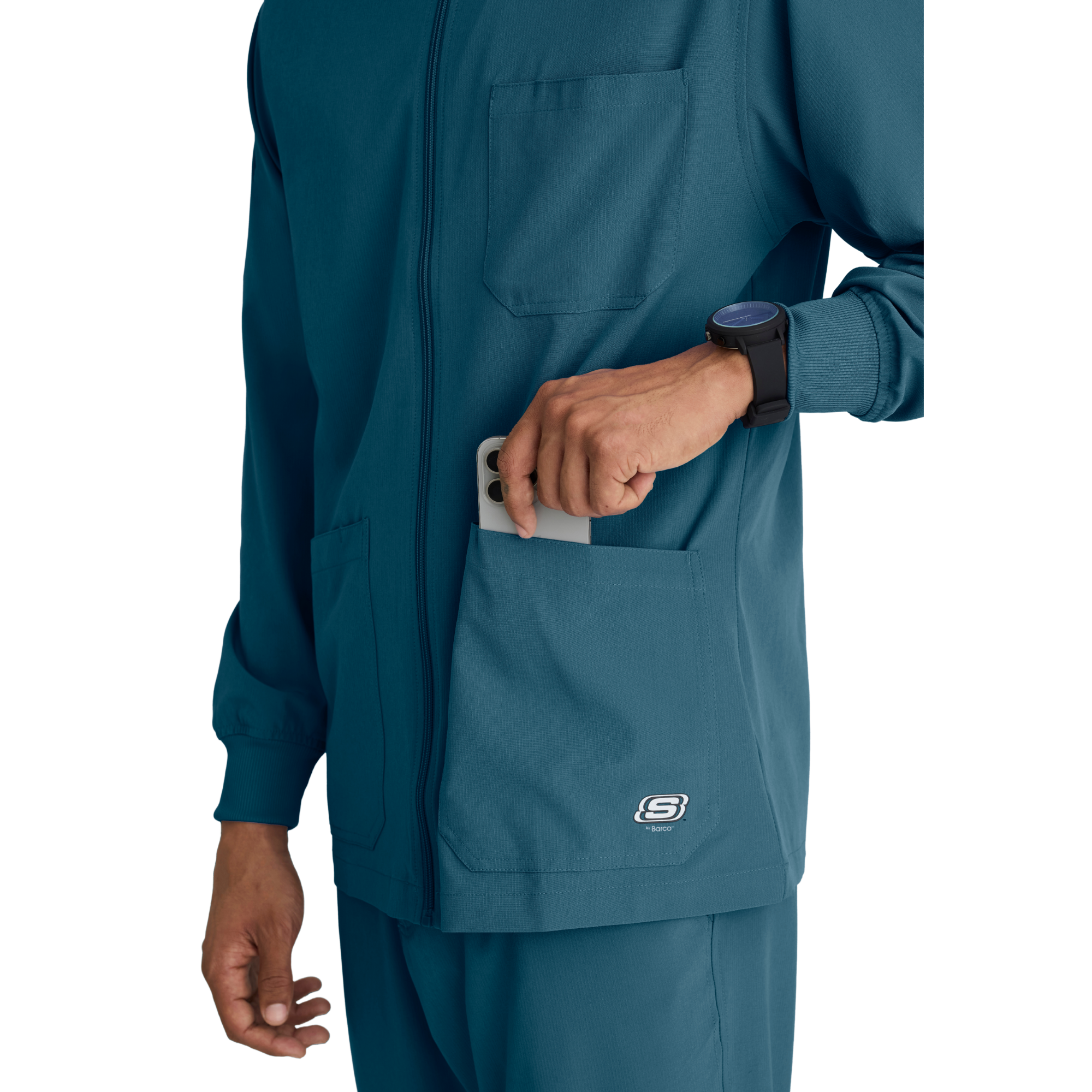 Structure Warm-Up - Veste médical - Homme - Skechers SKECHERS 