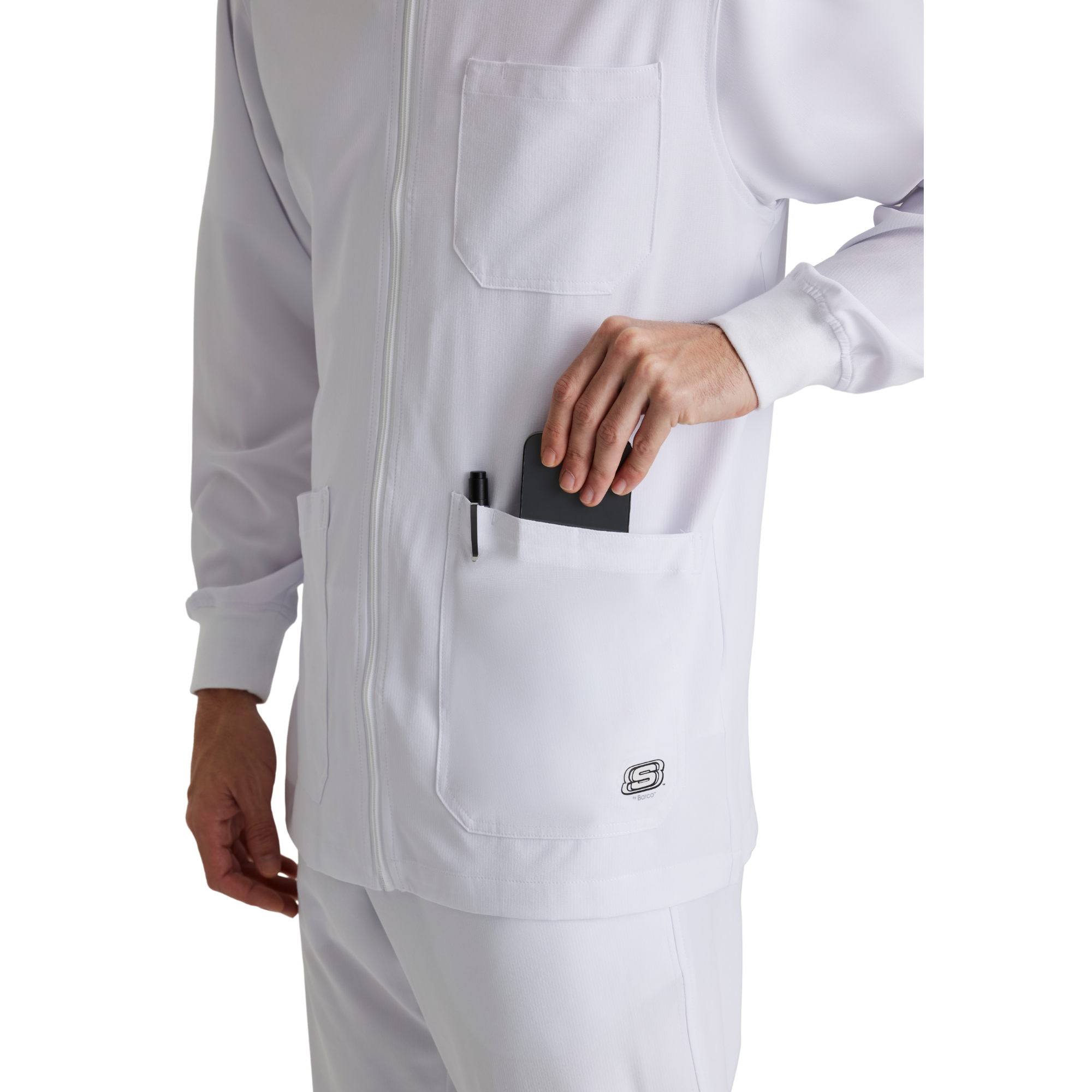 Structure Warm-Up - Veste médical - Homme - Skechers SKECHERS 