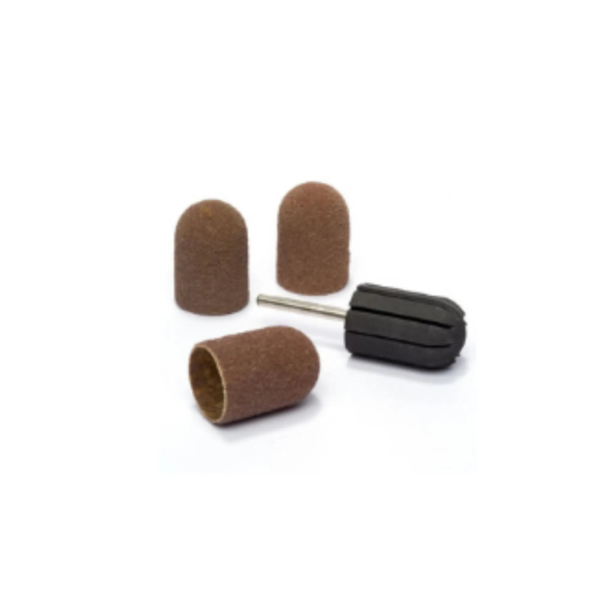 Support + 3 Capuchons émeri grain 80 - 2 diamètres - Laboratoires Cinier B Laboratoires Cinier B  16/26 mm