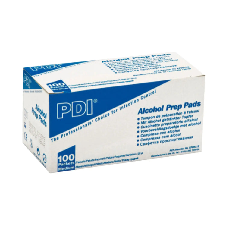 Tampon alcool - Boîte de 100 - PDI Hospidex 
