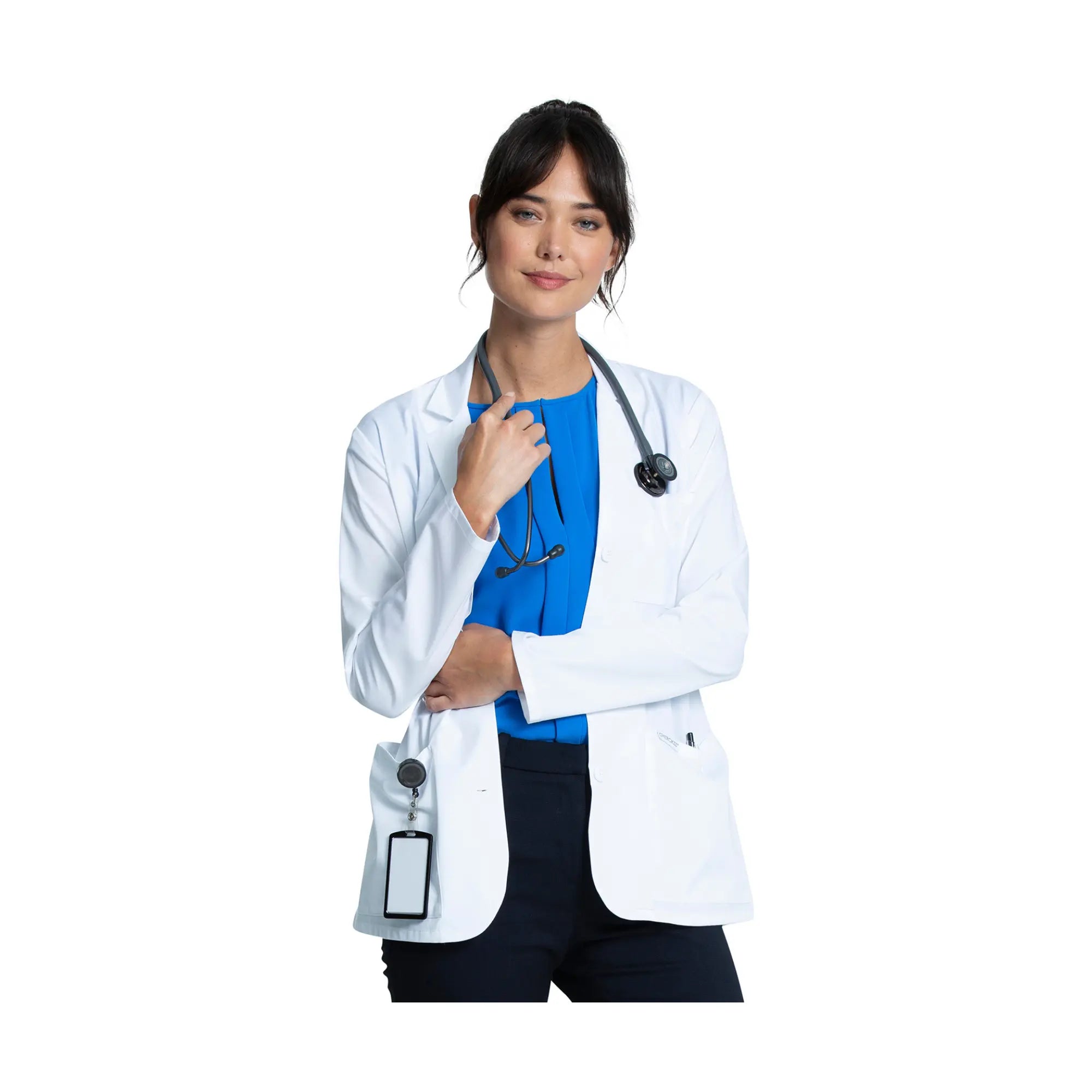 Toulon - Blouse blanche médicale - 71cm - Femme - Cherokee Cherokee Medical Uniforms 