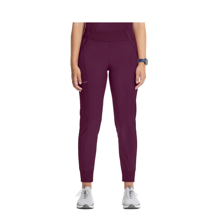 Valence - Jogging médical fuselé - Femme - Cherokee Cherokee Authentic Workwear  Bordeaux-3XL