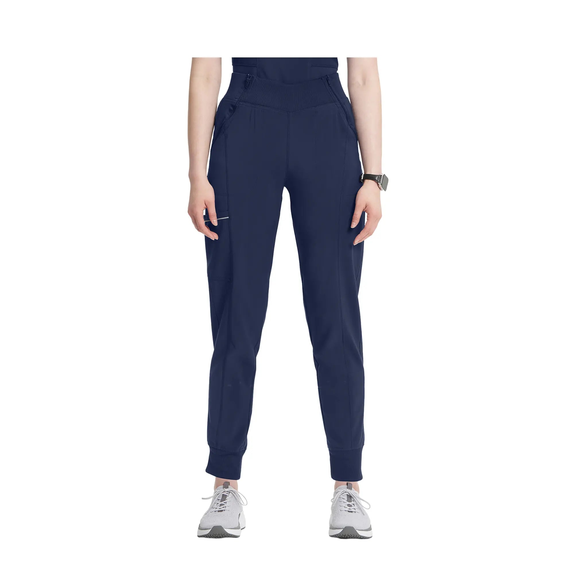 Valence - Jogging médical fuselé - Femme - Cherokee Cherokee Authentic Workwear  Bleu-Marine-3XL