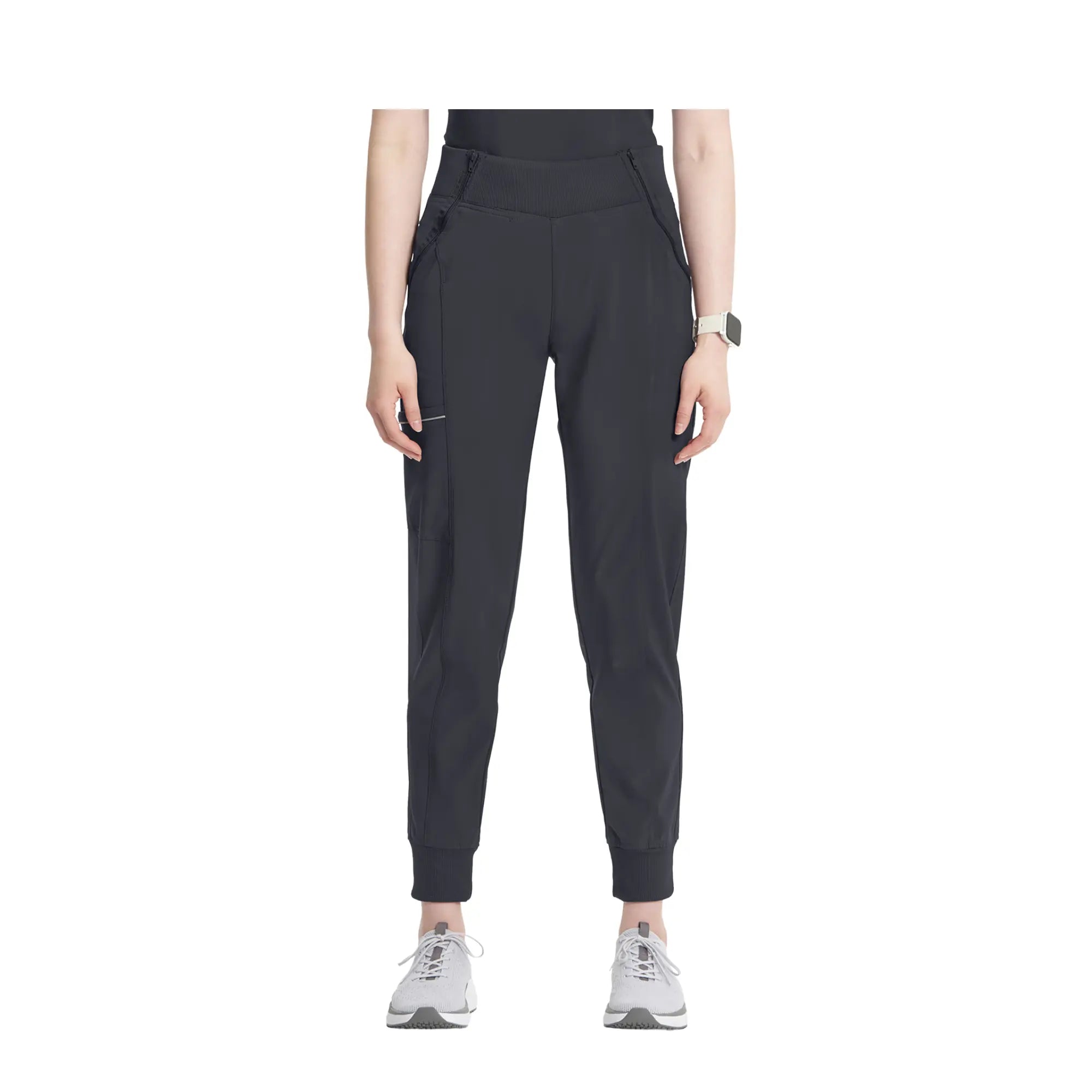Valence - Jogging médical fuselé - Femme - Cherokee Cherokee Authentic Workwear  Anthracite-3XL
