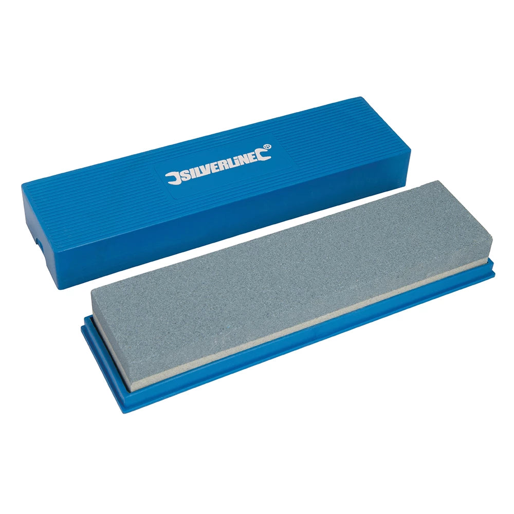 Pierre à affûter combinée carbure de silicium - Silverline Silverline 