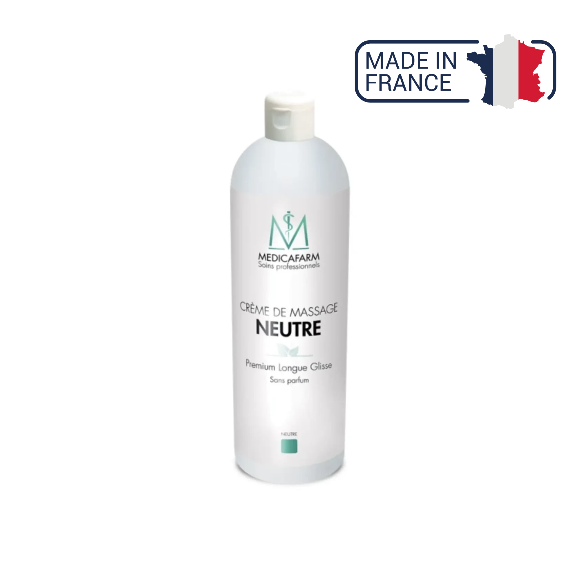 Crème de Massage Neutre PREMIUM Longue Glisse - 1 ou 5 Litres- Medicafarm Medicafarm 